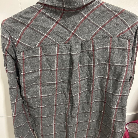 Aritzia wilfred plaid shirt size s - Picture 2 of 2